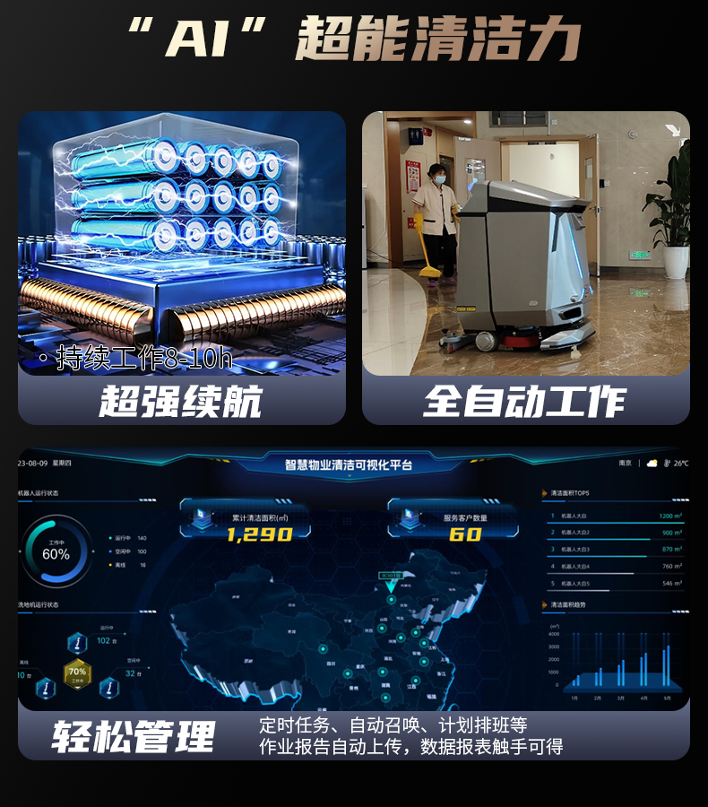 Skywalker 50 室内中大型智能清洁机械人-电动洗地机出租_手推式洗地机|扫地机_驾驶式洗地机|扫地车-多彩网