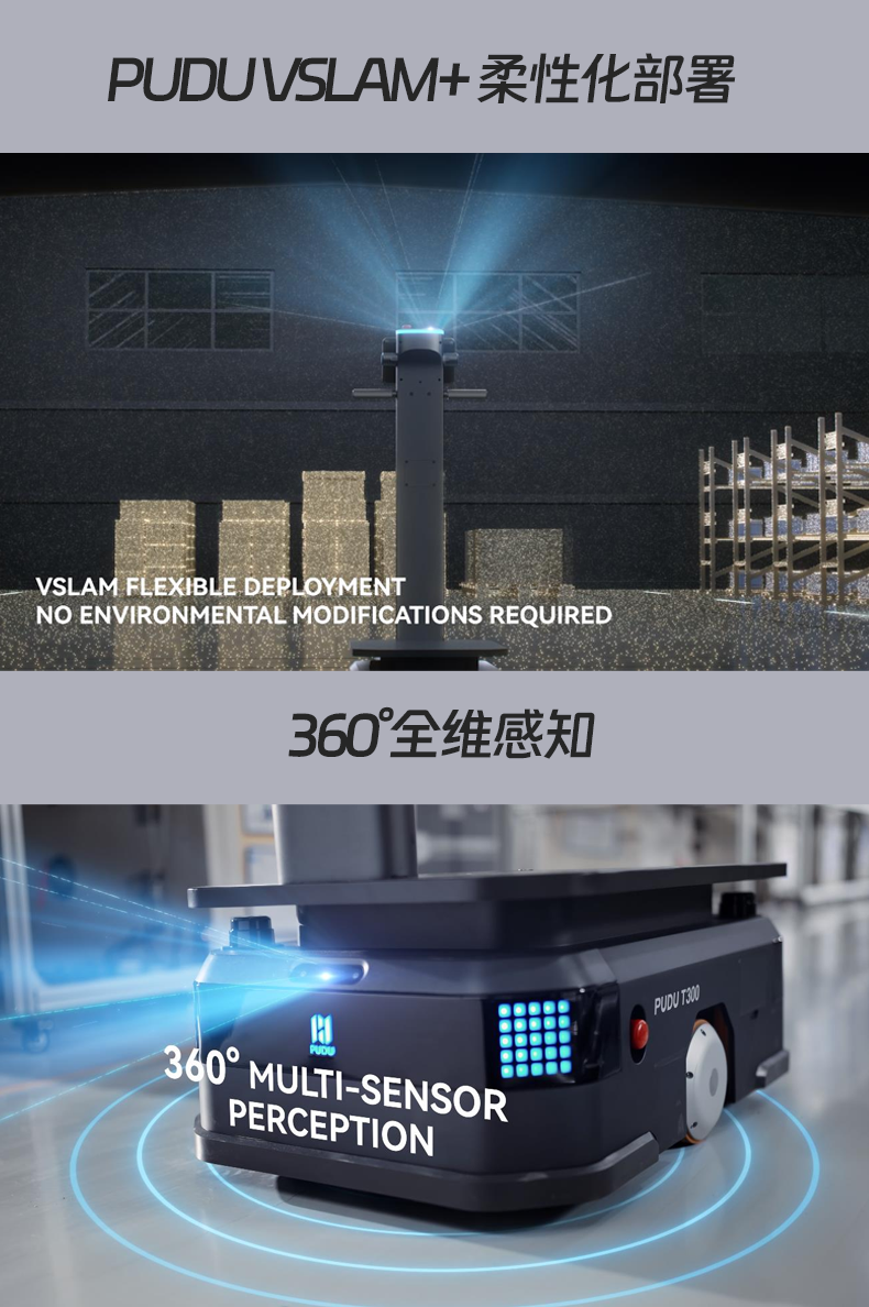 T300 工业配送机械人-电动洗地机出租_手推式洗地机|扫地机_驾驶式洗地机|扫地车-多彩网